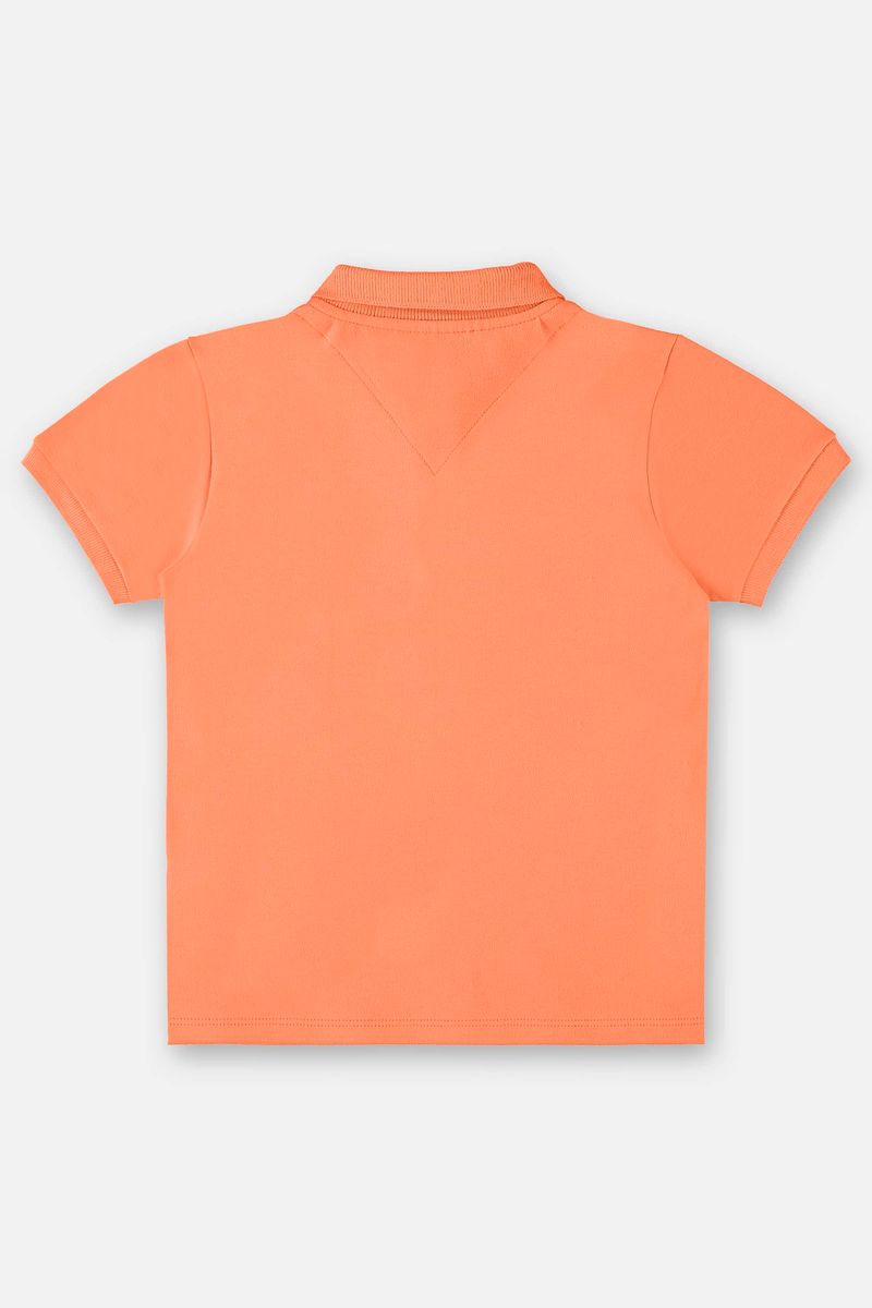Camisa-Polo-Basica-Infantil-para-Meninos--Laranja--Up-Baby