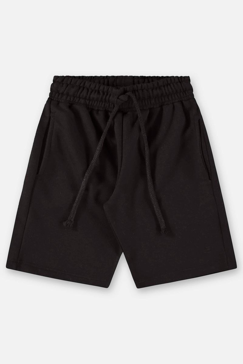 Bermuda-Basica-Infantil-para-Meninos--Preto--Up-Baby