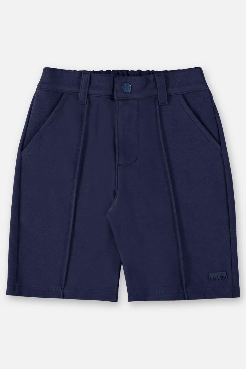Bermuda-Basica-Infantil-para-Menino--Azul-Marinho--Up-Baby