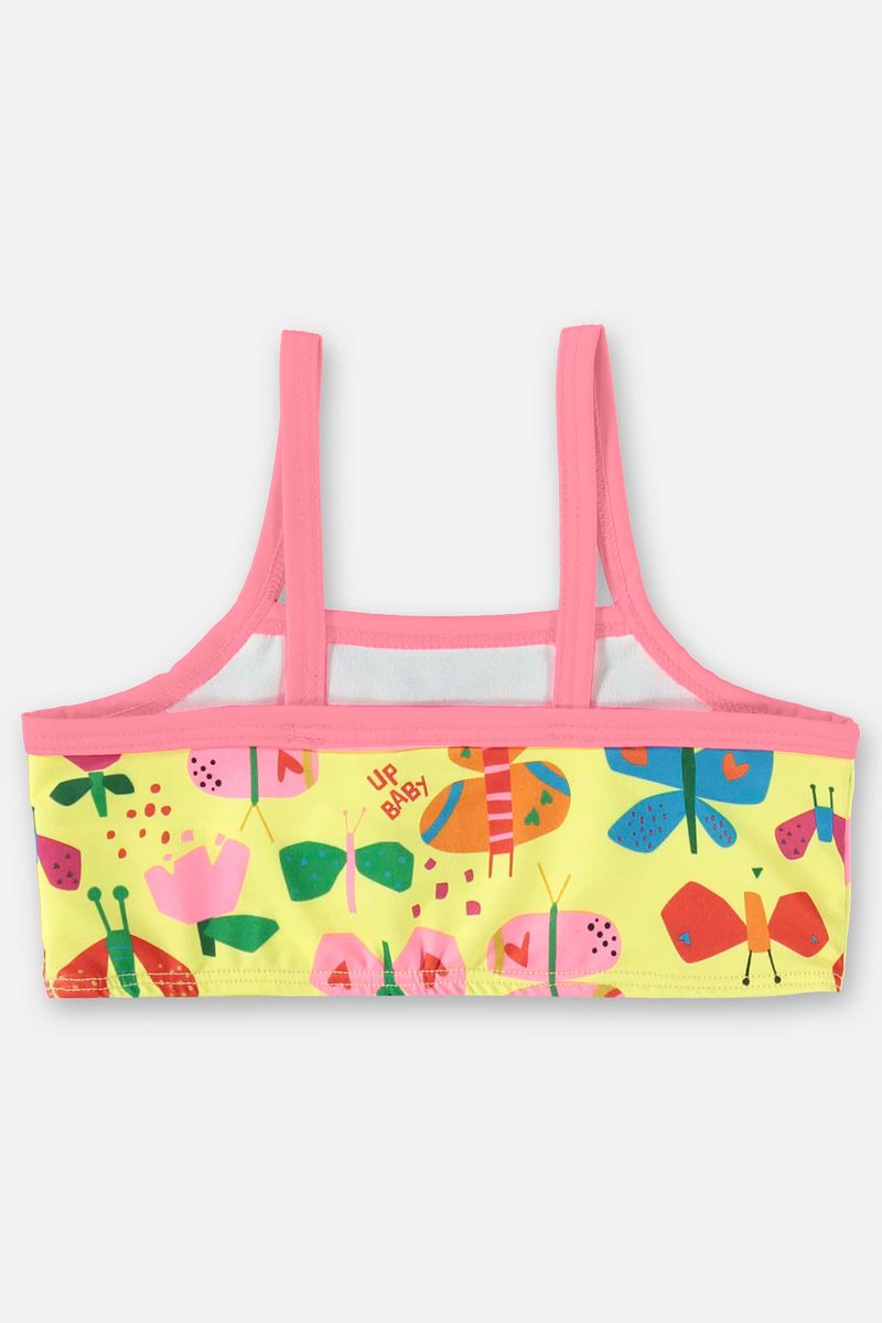 Biquini-Infantil-FPS-50-com-Top-e-Calcinha--Amarelo-Neon--Up-Baby