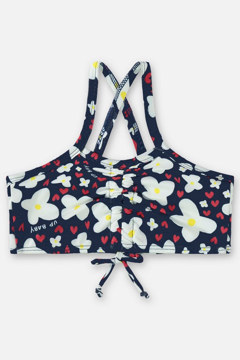 Biquini-Infantil-com-Top-e-Calcinha-FPS-50--Azul-Marinho--Up-Baby-