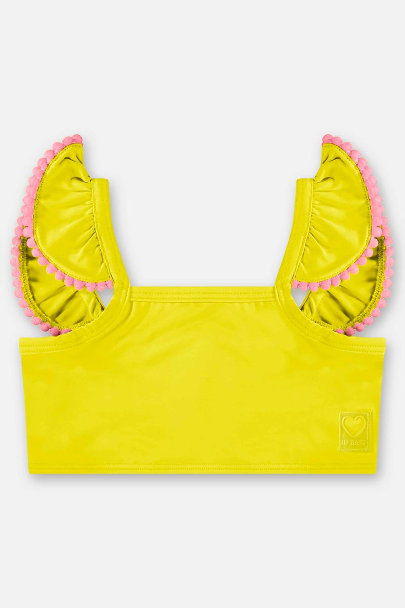 Biquini-Infantil-com-Top-e-Calcinha-FPS-50--Amarelo--Up-Baby