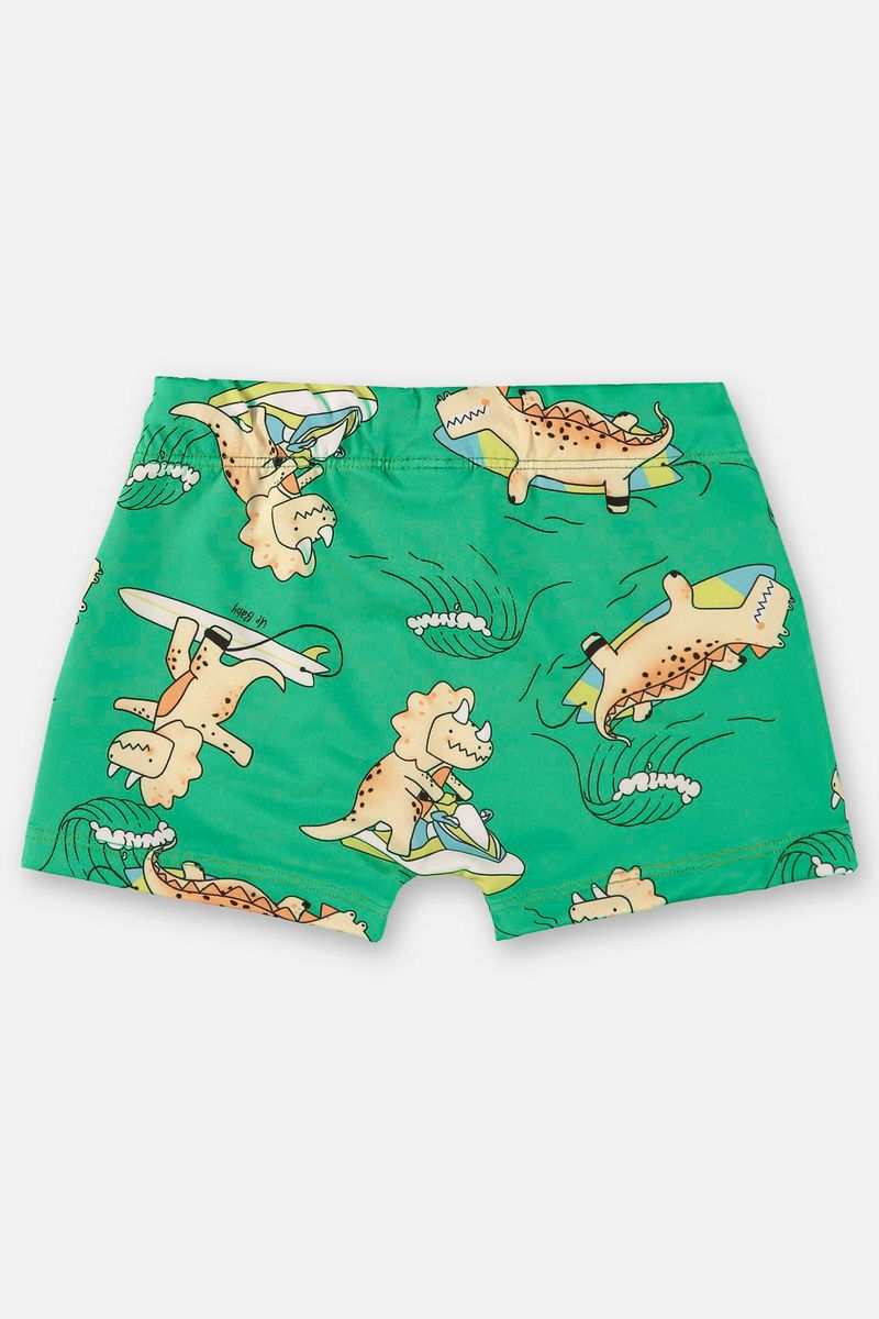 Sunga-Boxer-Infantil-Forrada-com-FPS-50--Verde--Up-Baby