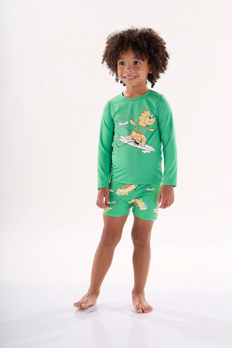 Conjunto-com-Camiseta-e-Sunga-FPS-50-Infantil--Verde--Up-Baby