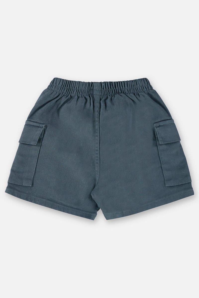 Conjunto-para-Bebe-Menino-com-Bata-e-Bermuda--Verde--Up-Baby