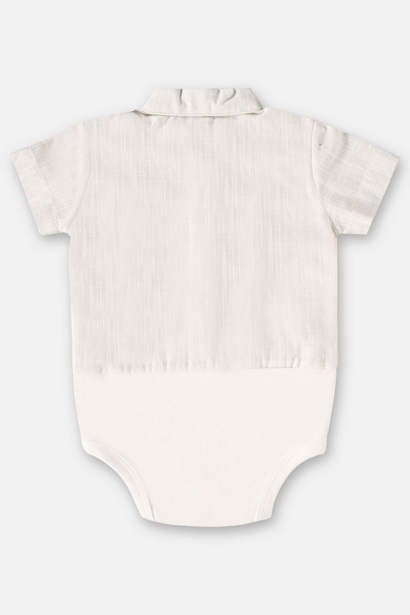 Conjunto-Body-Camisa-e-Bermuda-para-Bebe-Menino--Cinza--Up-Baby