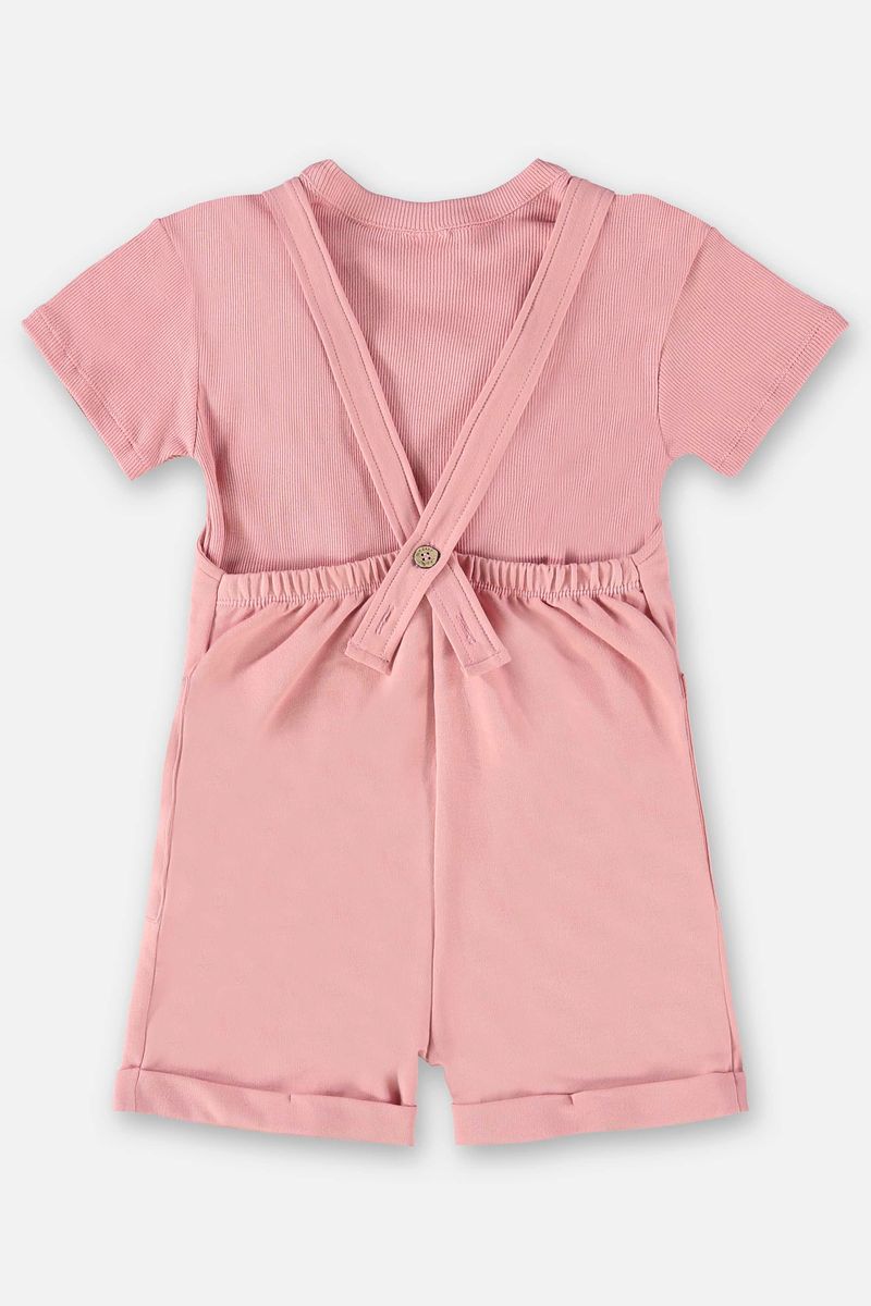 Conjunto-Blusa-e-Jardineira-Infantil-Unissex-Nature--Rosa--Up-Baby