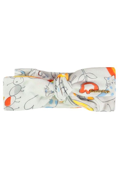 Faixa de Cabelo para Bebê em Suedine Comfy (Bege) Up Baby
