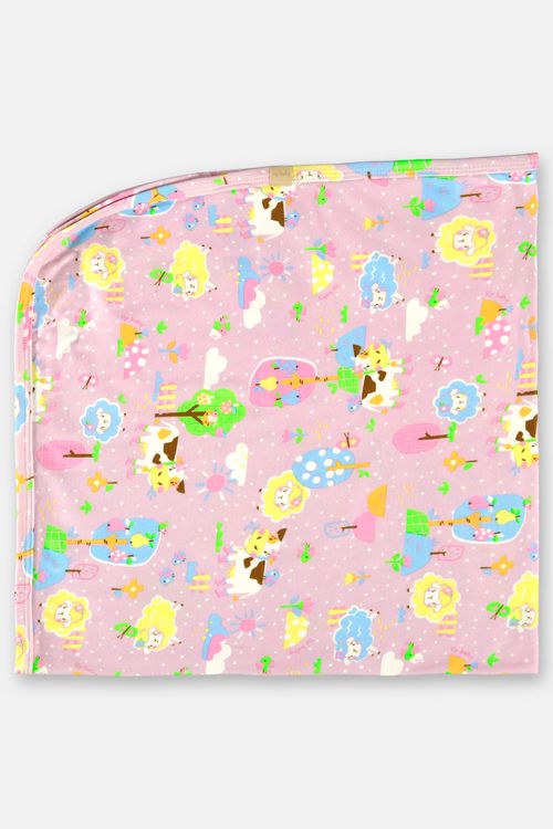 Manta para Bebê Menina em Suedine (Lilás) Up Baby