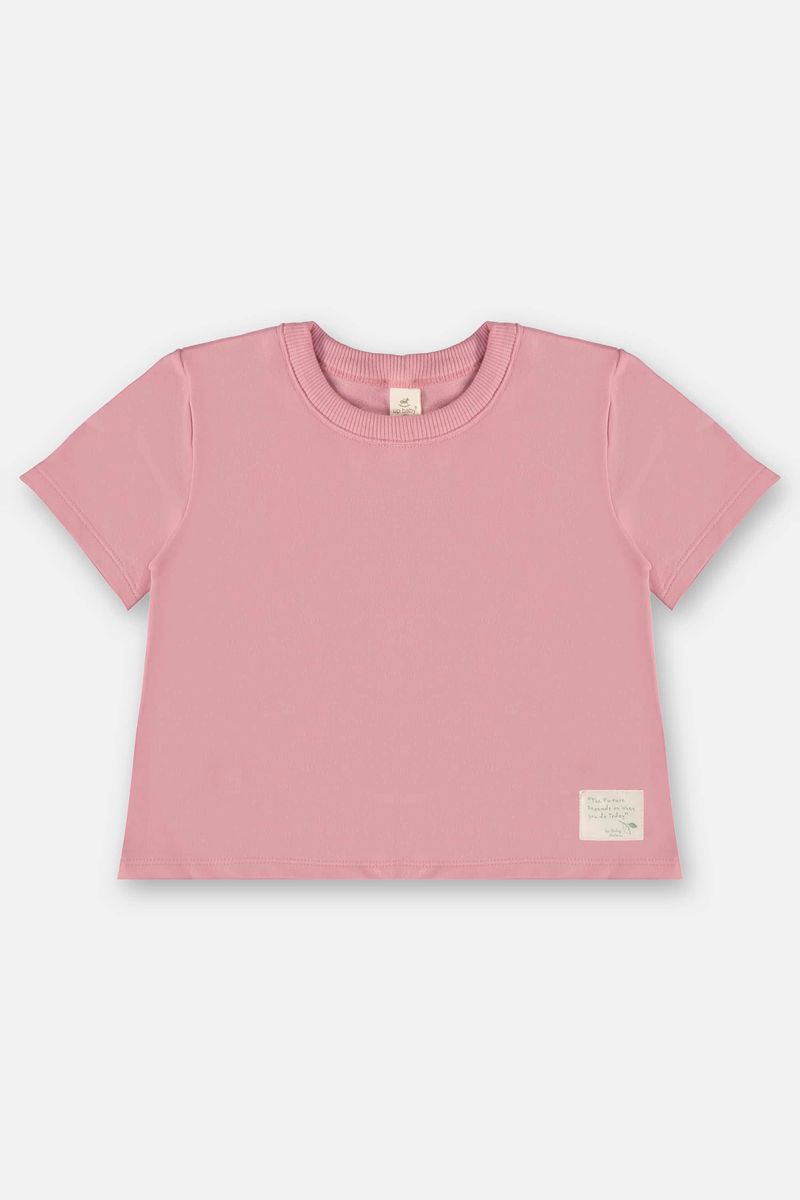 Conjunto-Infantil-para-Menina-com-Blusa-e-Short-Nature-Rosa-Up-Baby