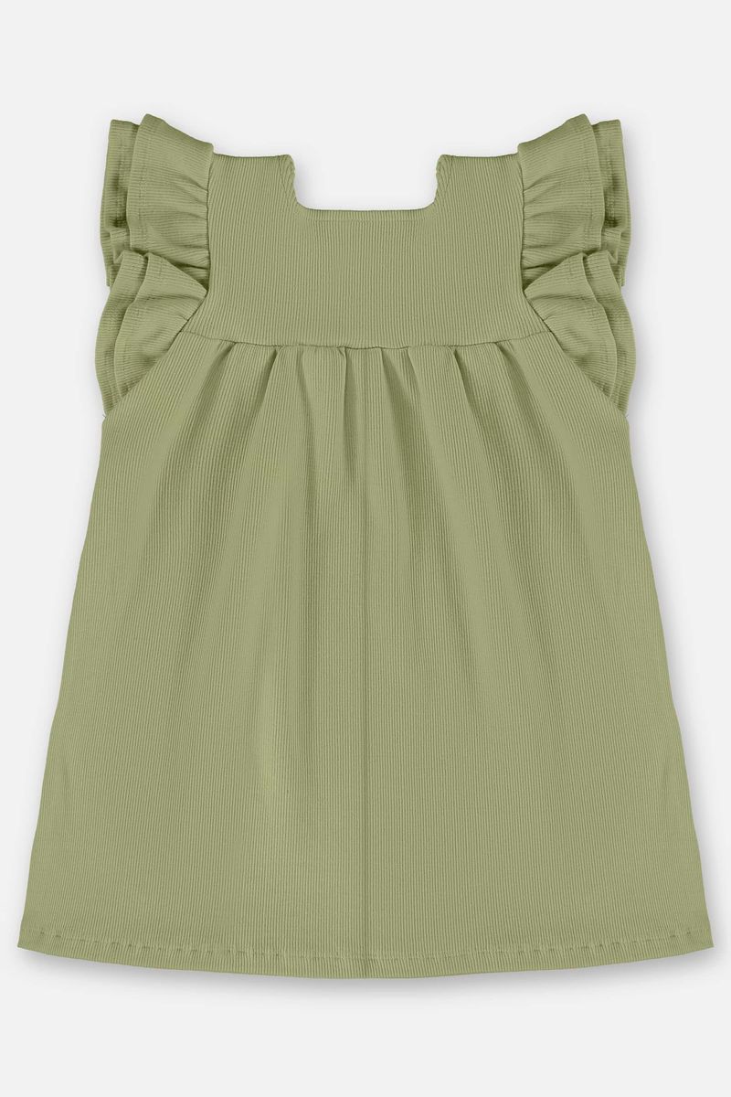 Vestido-Infantil-Nature-em-Ribana-Canelada-Verde-Up-Baby