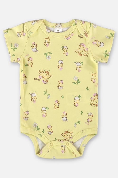 Body Essentials para Bebê Menina em Suedine (Off White) Up Baby