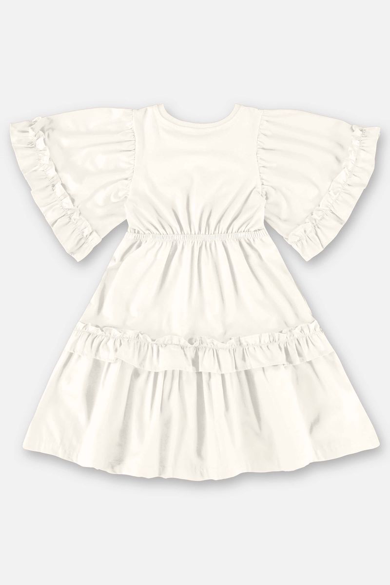 Vestido-Infantil-em-Meia-Malha-com-Babados-Off-White-Up-Baby