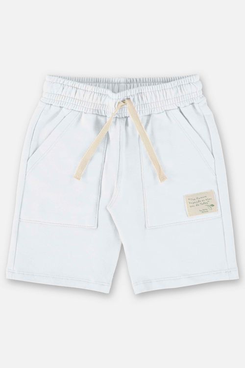 Bermuda Infantil Nature para Menino (Off White) Up Baby