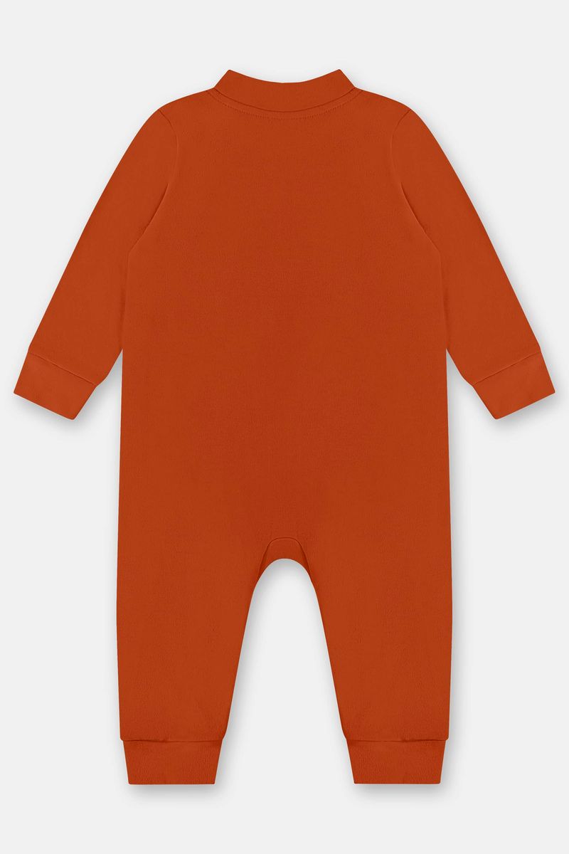 Macacao-Basico-em-Suedine-Unissex-para-Bebe-Marrom-Up-Baby---Costas