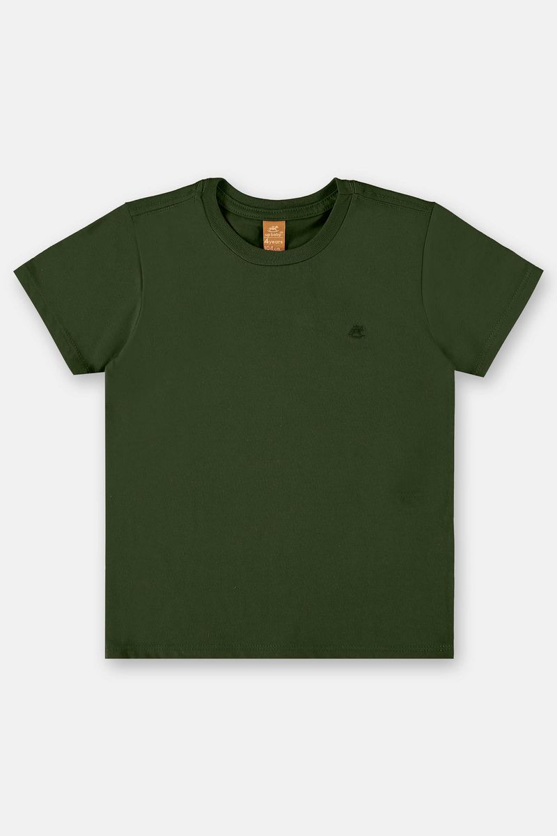 Camiseta-Infantil-Masculino-em-Meia-Malha-Verde-Up-Baby---Frente