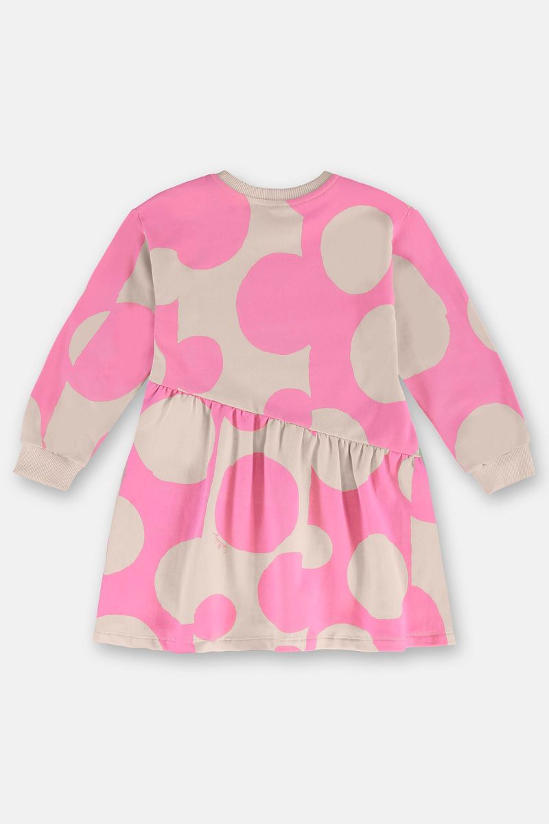 Vestido-Infantil-em-Molecotton-Manga-Longa-Rosa-Up-Baby---Costas