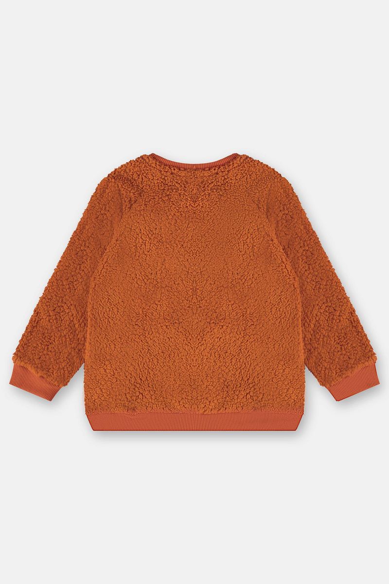 Conjunto-Infantil-com-Blusao-e-Calca-Peluciada-Laranja-Up-Baby---Costas