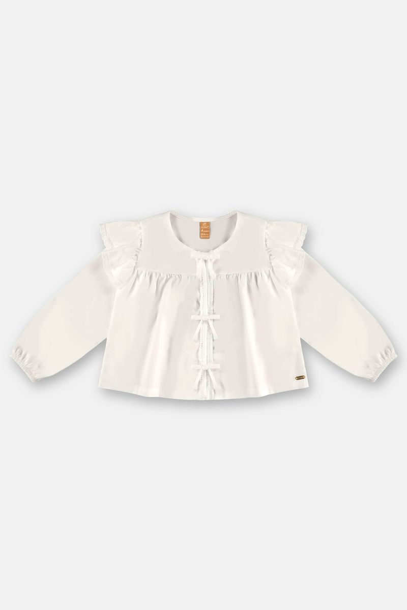 Bata-Infantil-Feminino-em-Tricoline-Off-White-Up-Baby---Costas