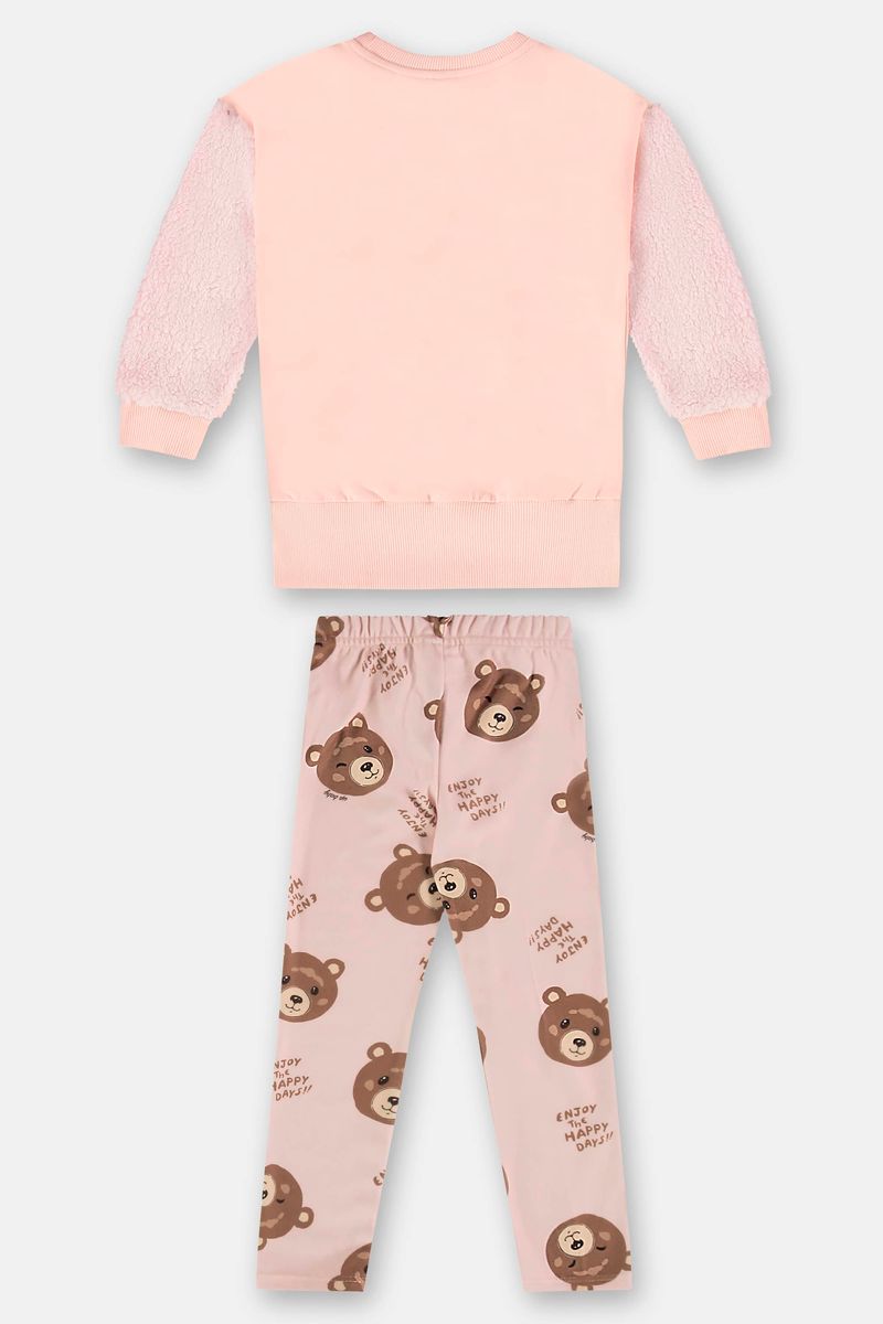 Conjunto-Infantil-com-Blusao-e-Calca-Legging-Peluciada-Rosa-Up-Baby---Costas