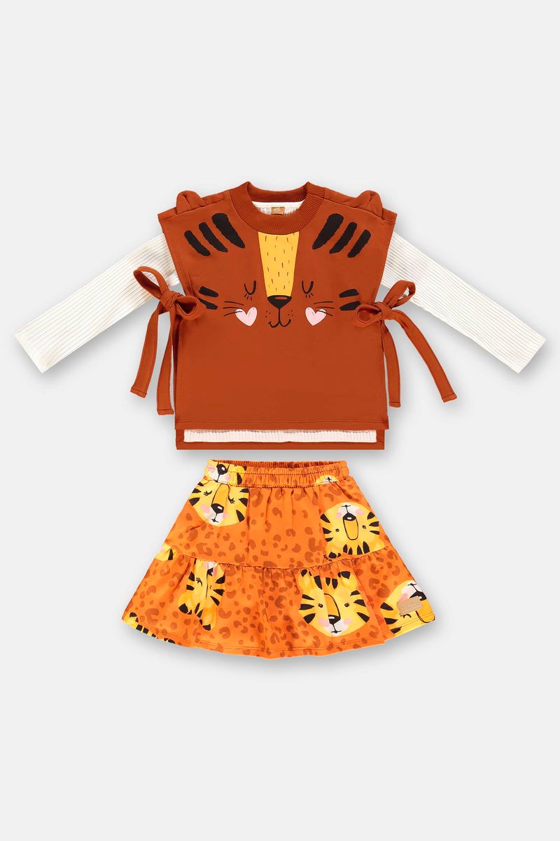 Conjunto-Infantil-Blusa-com-Colete-e-Saia-Off-White-Up-Baby---Costas