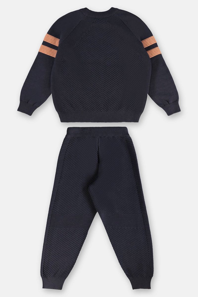 Conjunto-Infantil-Masculino-em-Tricot-Azul-Up-Baby---Costas