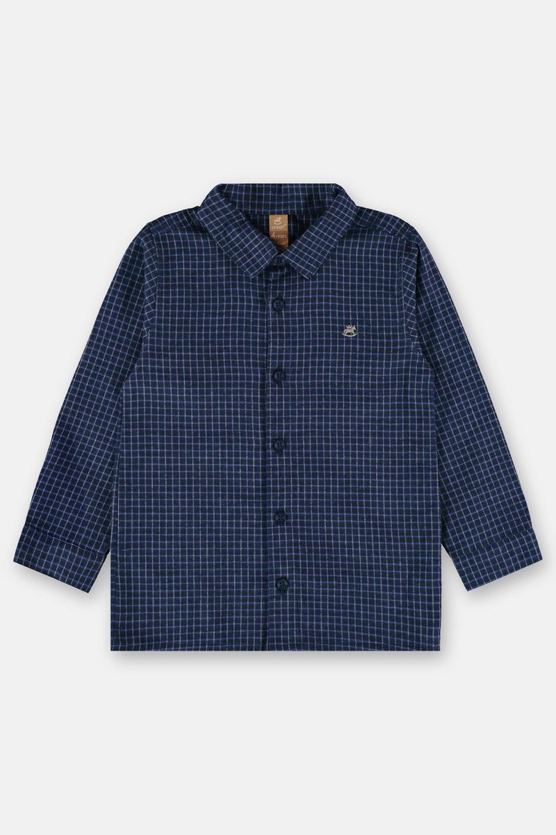 Camisa-Infantil-em-Flanela-Xadrez-Azul-Up-Baby---Costas