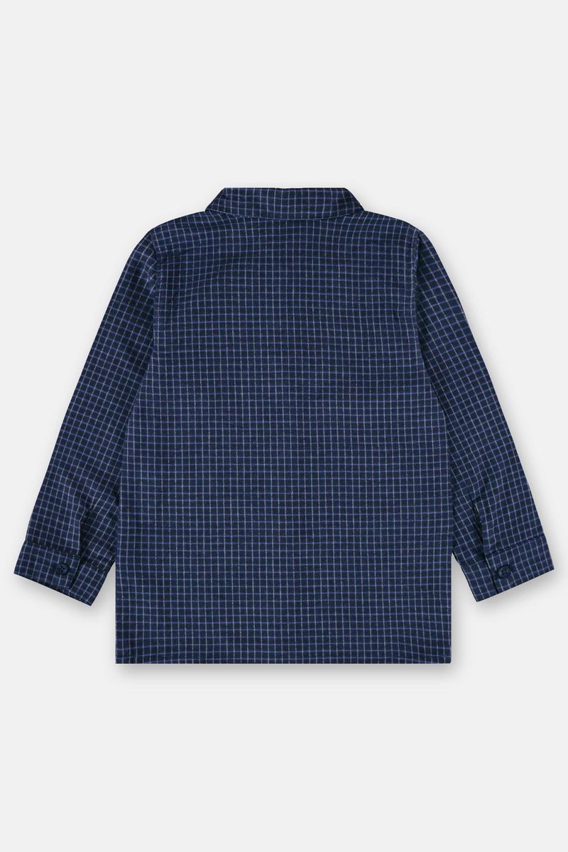 Camisa-Infantil-em-Flanela-Xadrez-Azul-Up-Baby---Costas