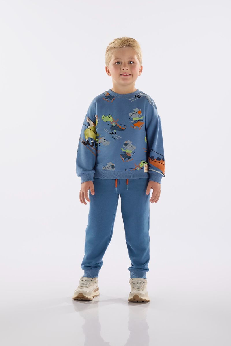Conjunto-Blusao-e-Calca-em-Moletom-Infantil-Azul-Up-Baby---Frente