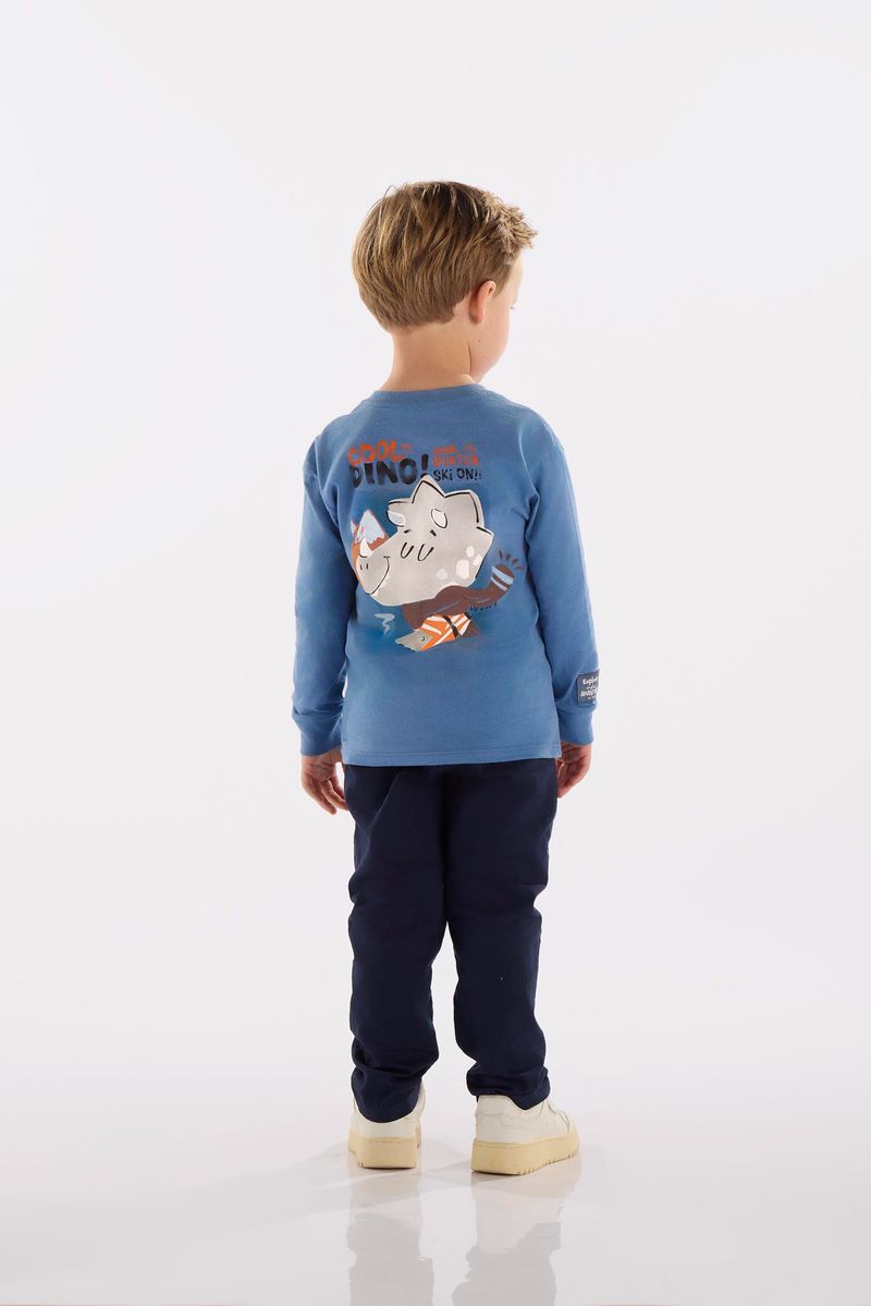 Camiseta-Manga-Longa-Infantil-em-Meia-Malha-Azul-Up-Baby---Costas