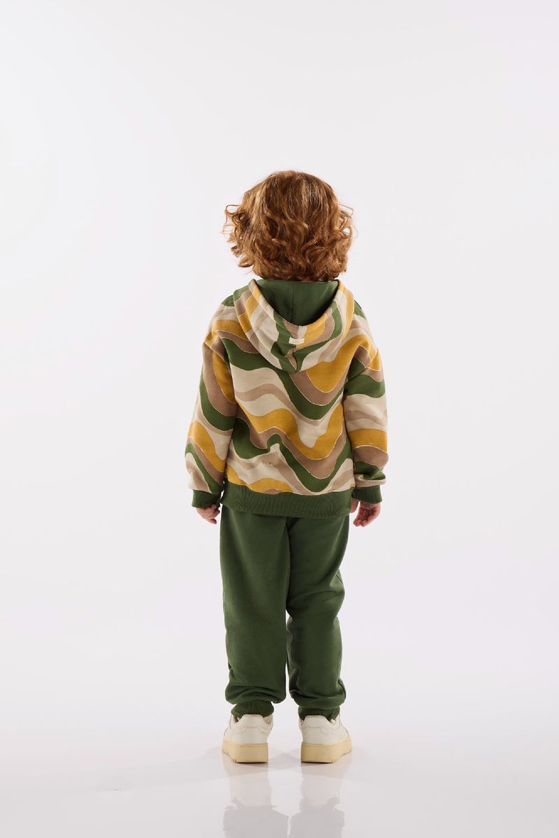 Conjunto-Infantil-Blusao-e-Calca-em-Moletom-Verde-Up-Baby---Costas
