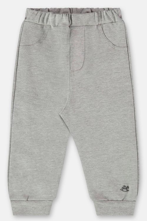 Calça para Bebê em Molecotton com Forro (Cinza) Up Baby