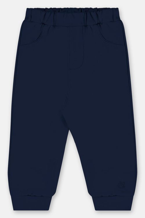 Calça para Bebê em Molecotton com Forro Aconchegante (Azul Marinho) Up Baby