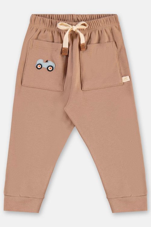 Calça em Suedine para Bebê Menino (Marrom) Up Baby