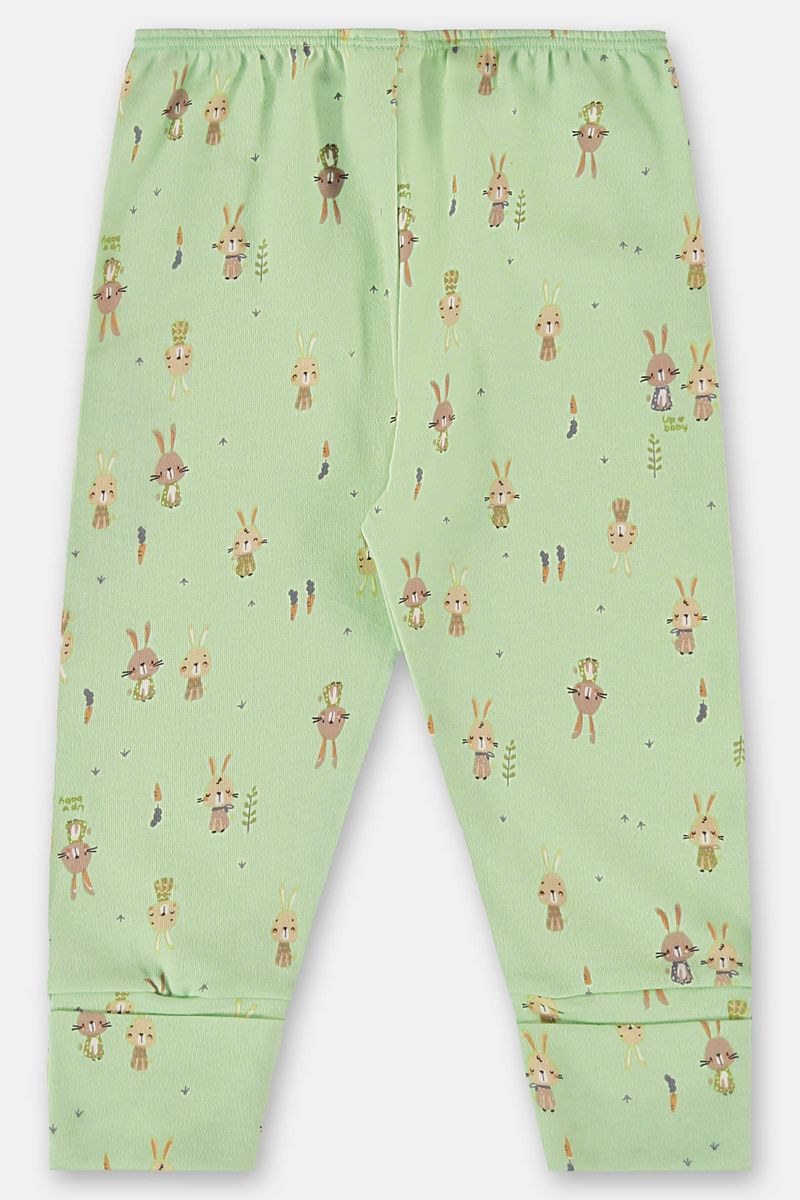 calca-essentials-para-bebe-menino-em-suedine-verde