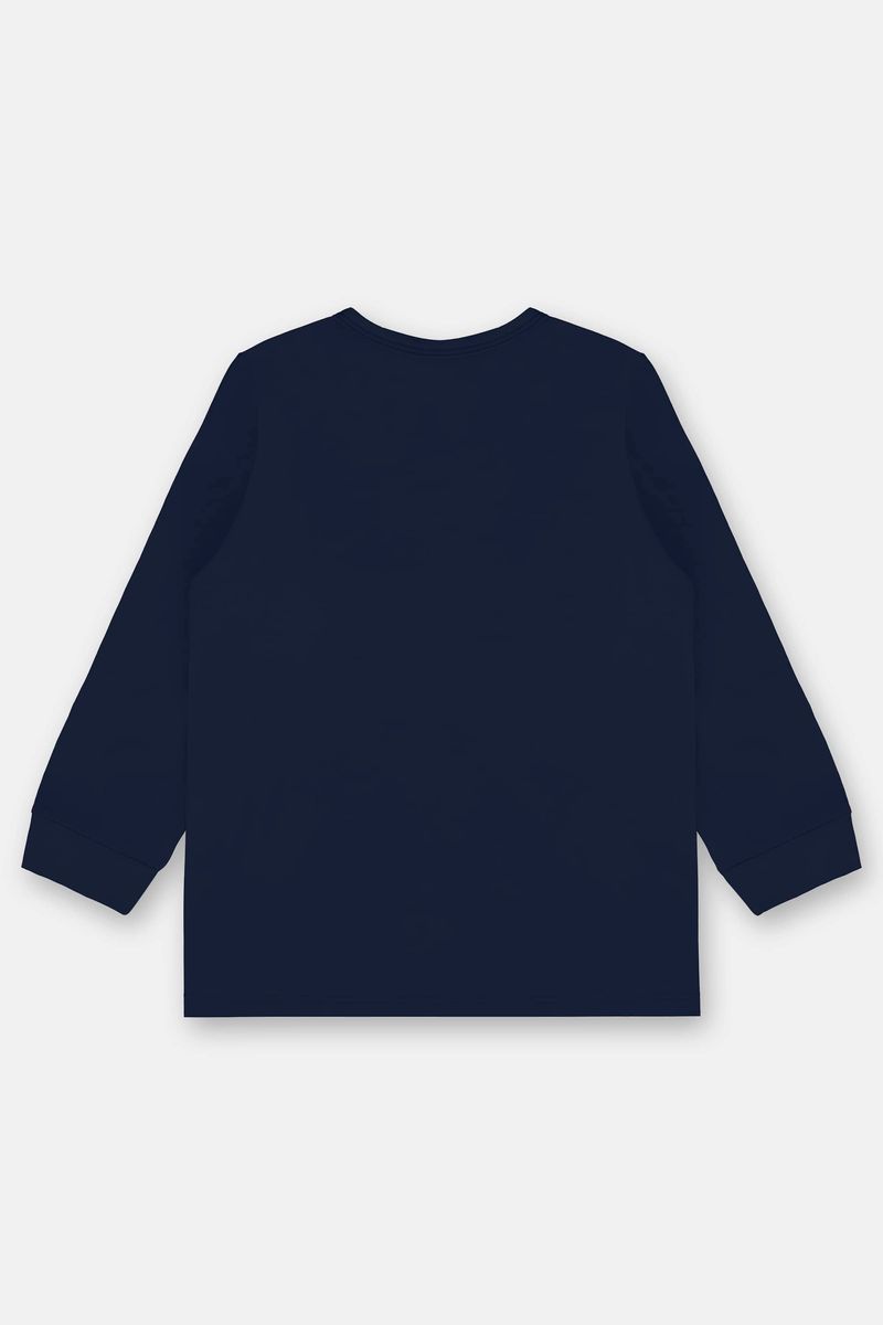camiseta-infantil-unissex-em-malha-termica-azul-marinho