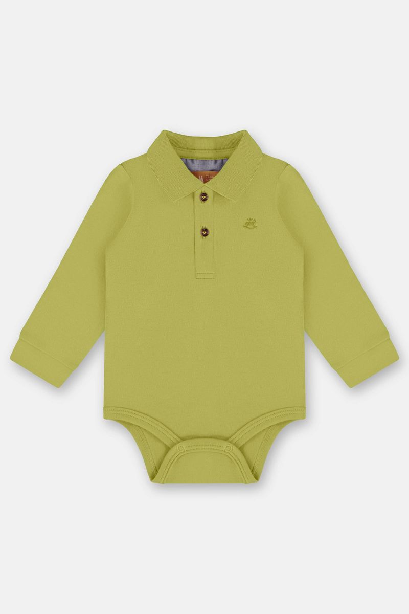 body-polo-para-bebe-menino-em-suedine-verde-claro-up-baby