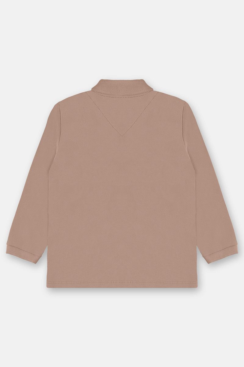 camisa-polo-infantil-masculina-em-piquet-marrom