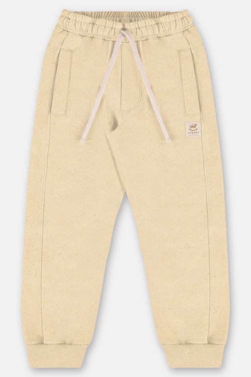 Calça Infantil Masculina em Moletom Linho (Amarelo) Up Baby