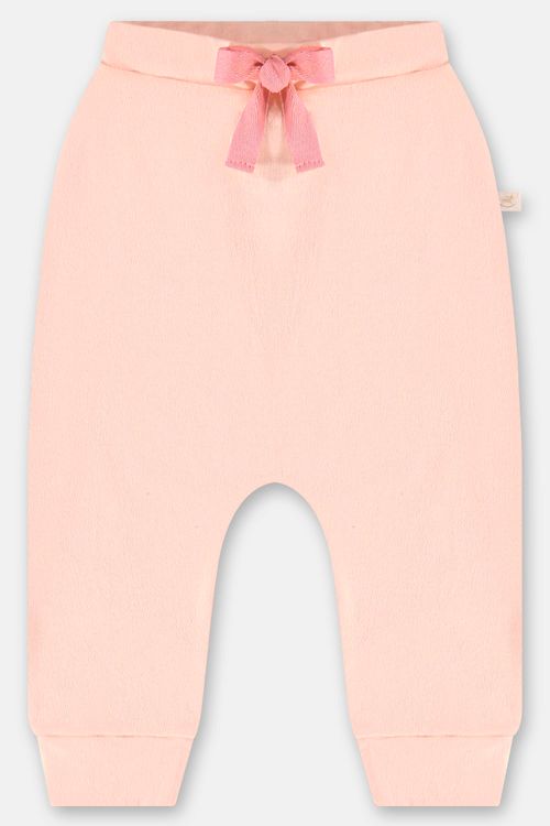 Calça Saruel Bebê Menina em Suedine (Rosa Claro) Up Baby
