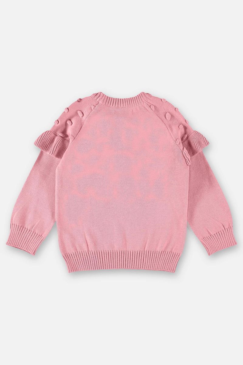 Blusao-em-Trico-Infantil-Menina--Rosa--Up-Baby