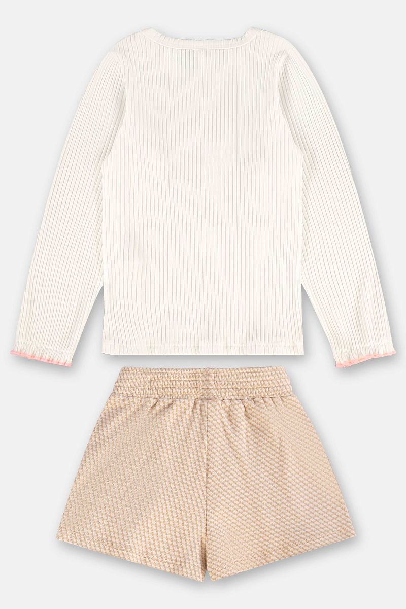 conjunto-infantil-com-blusa-e-short-saia-xadrez-off-white