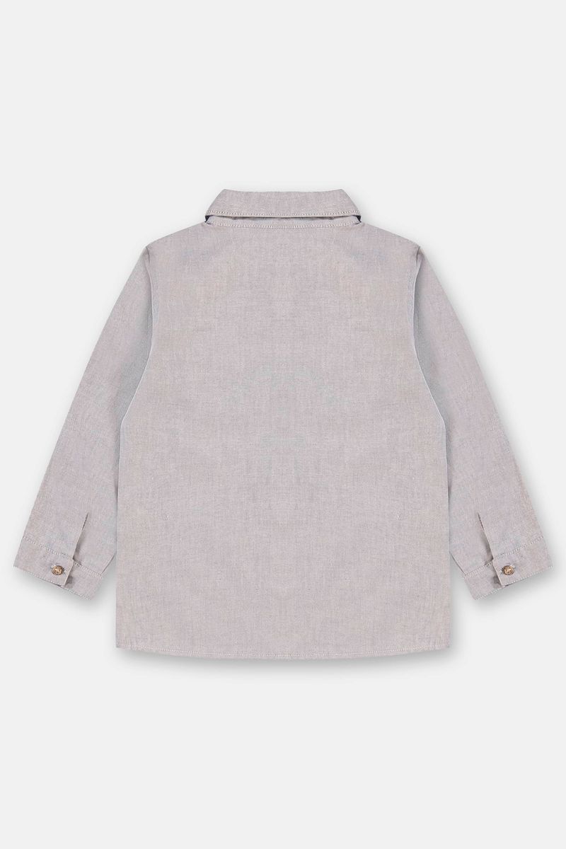 camisa-infantil-em-tecido-oxford-azul