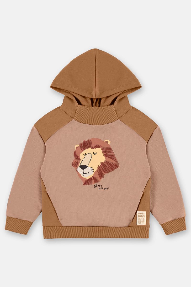 conjunto-infantil-masculino-em-moletom-felpado-com-capuz-e-estampa-de-leao-marrom
