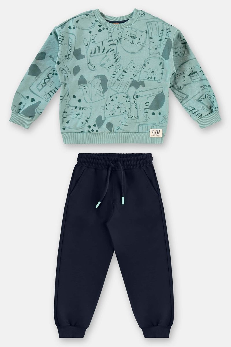 conjunto-infantil-masculino-em-moletom-com-blusao-estampado-e-calca-azul-marinho