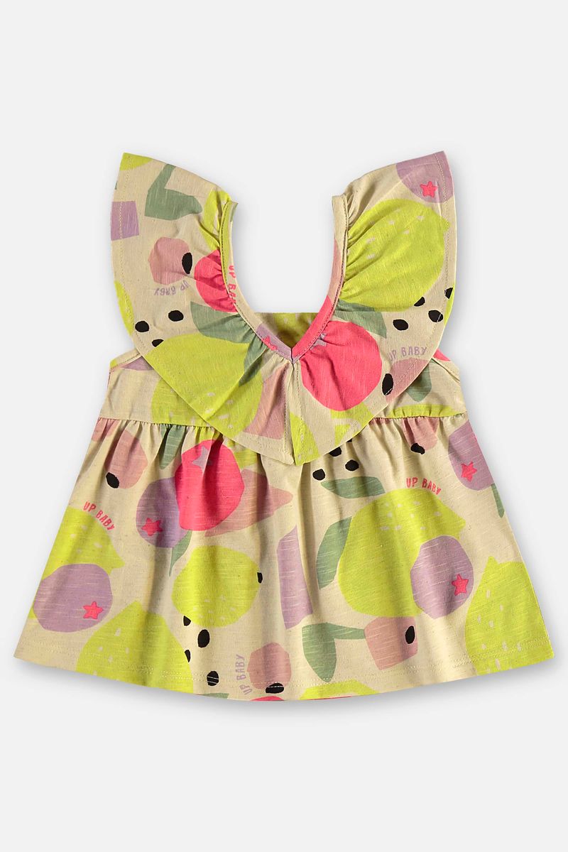 conjunto-com-blusa-e-short-de-frutas-infantil-feminino-bege-up-baby