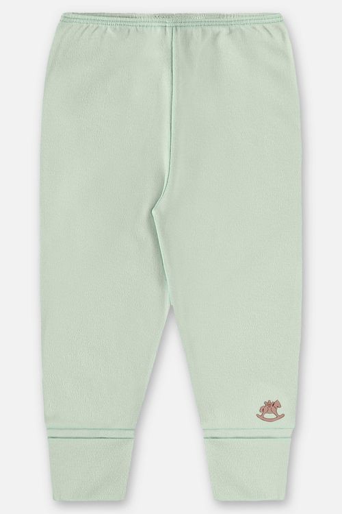 Calça Unissex para Bebê em Suedine Essentials (Verde) Up Baby