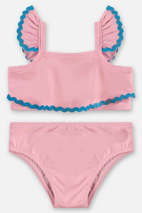 Biquíni Infantil em Poliéster e Elastano FPS +50 (Rosa) Up Baby