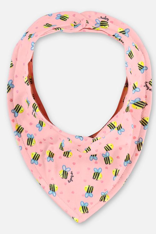 Babador em Suedine Essentials para Bebê Menina (Rosa) Up Baby