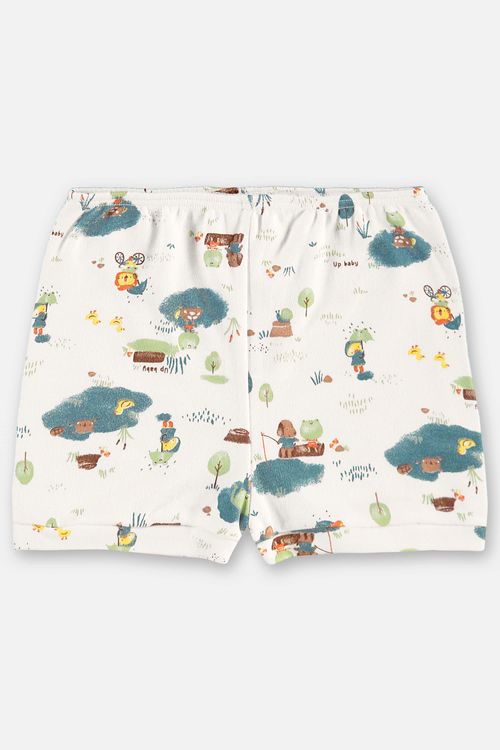 Short em Suedine Essentials para Bebê Menino (Bege) Up Baby